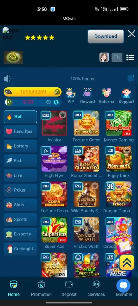 MQWIN Game APK