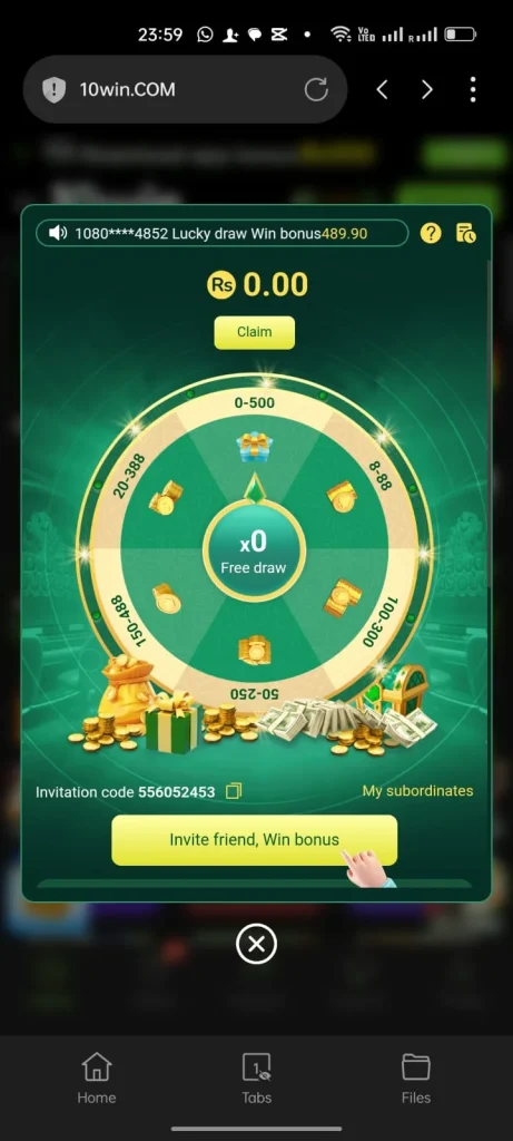 10Win Game Lucky Wheel